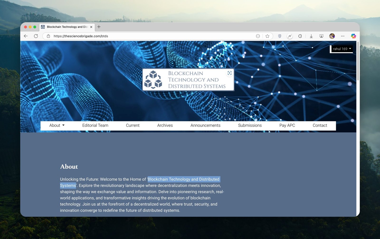 Blockchain Technology and Distributed Systems, India