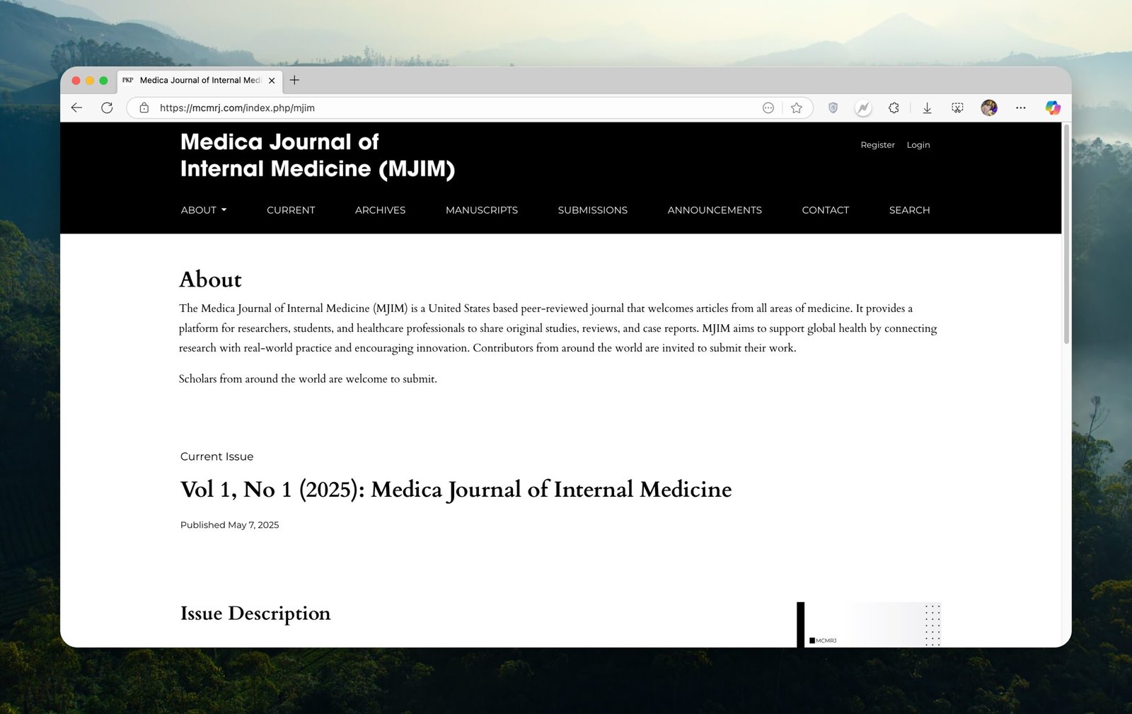 Medica Journal of Internal Medicine, USA