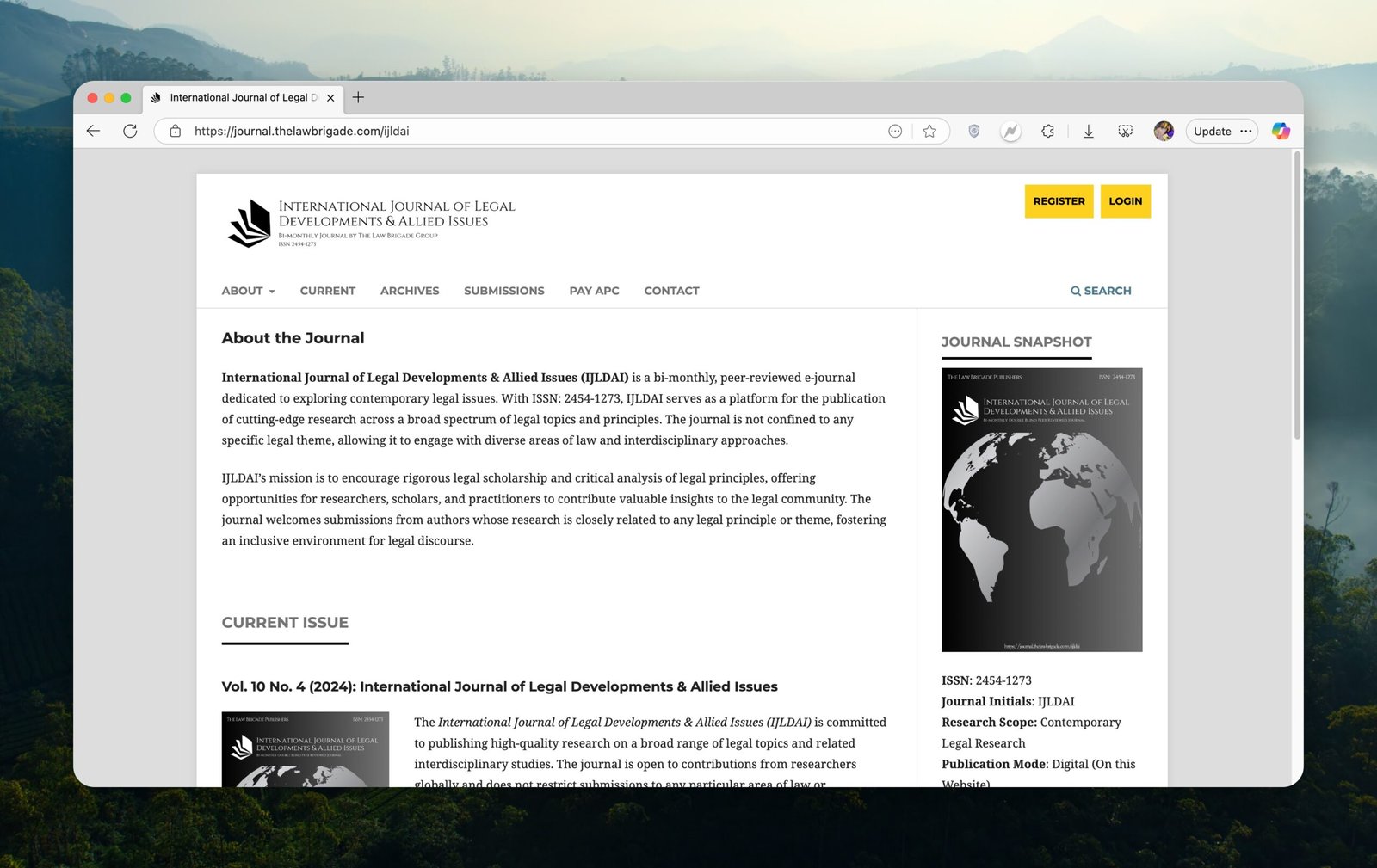 International Journal of Legal Developments & Allied Issues