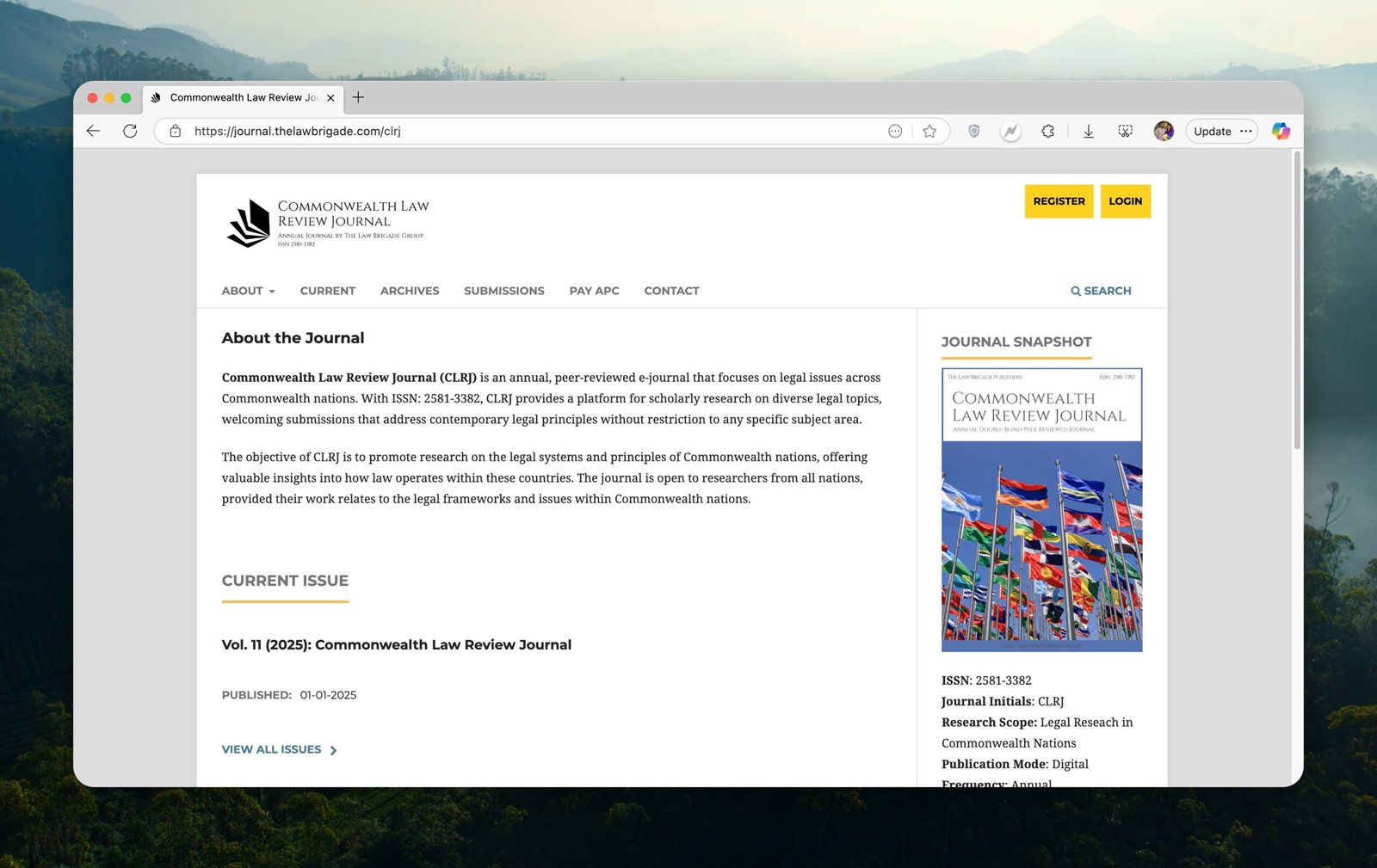 Commonwealth Law Review Journal