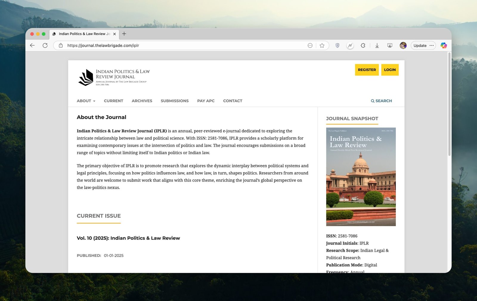 Indian Politics & Law Review Journal