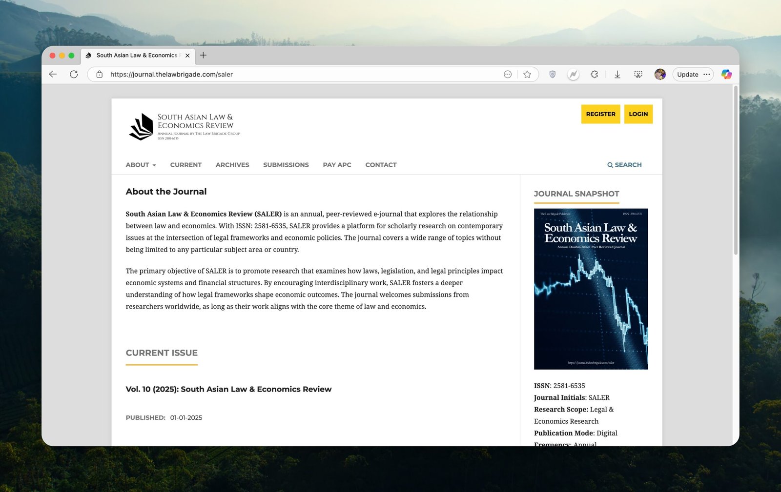 South Asian Law & Economics Review