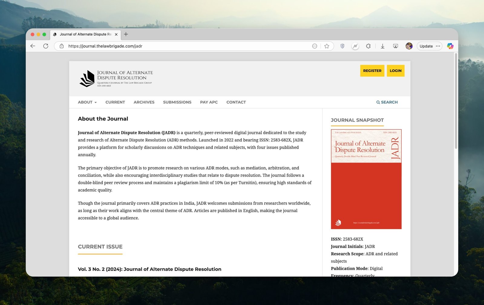 Journal of Alternate Dispute Resolution